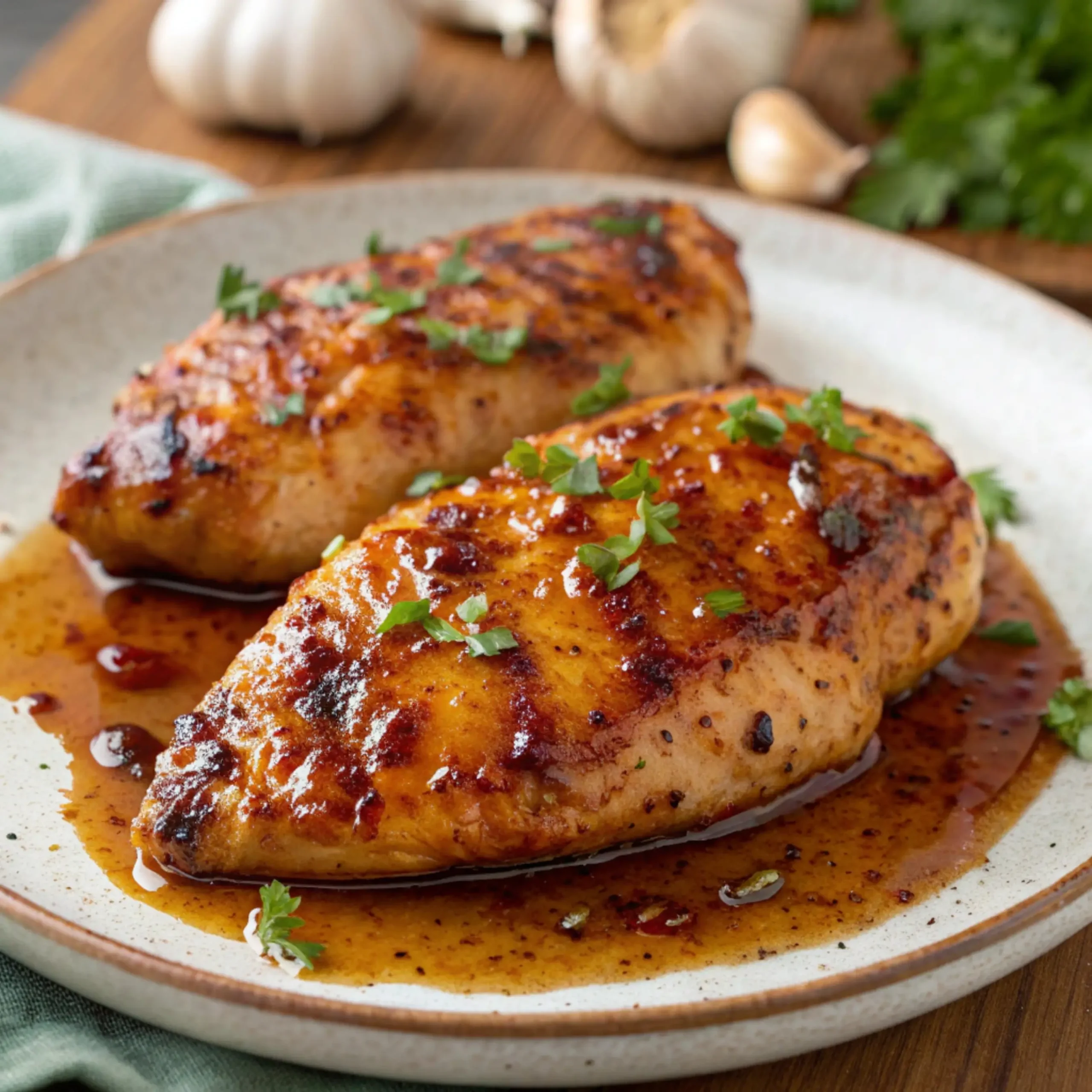 Honey Garlic Chicken Breast (Quick & Easy!)