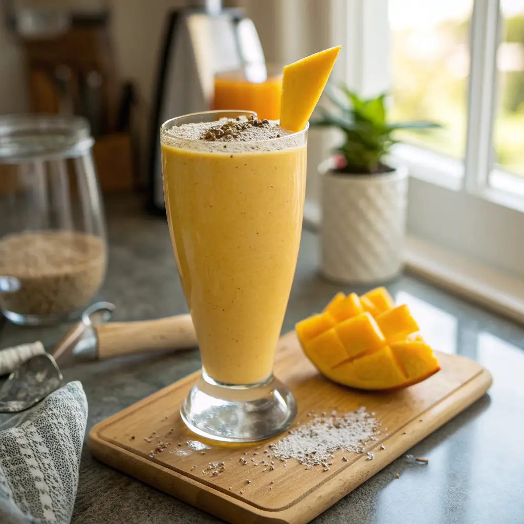 Creamy Mango Smoothie – Your 5-Minute Vacation in a Glass