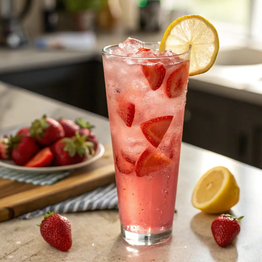 Healthy Strawberry Acai Refresher You’ll Love