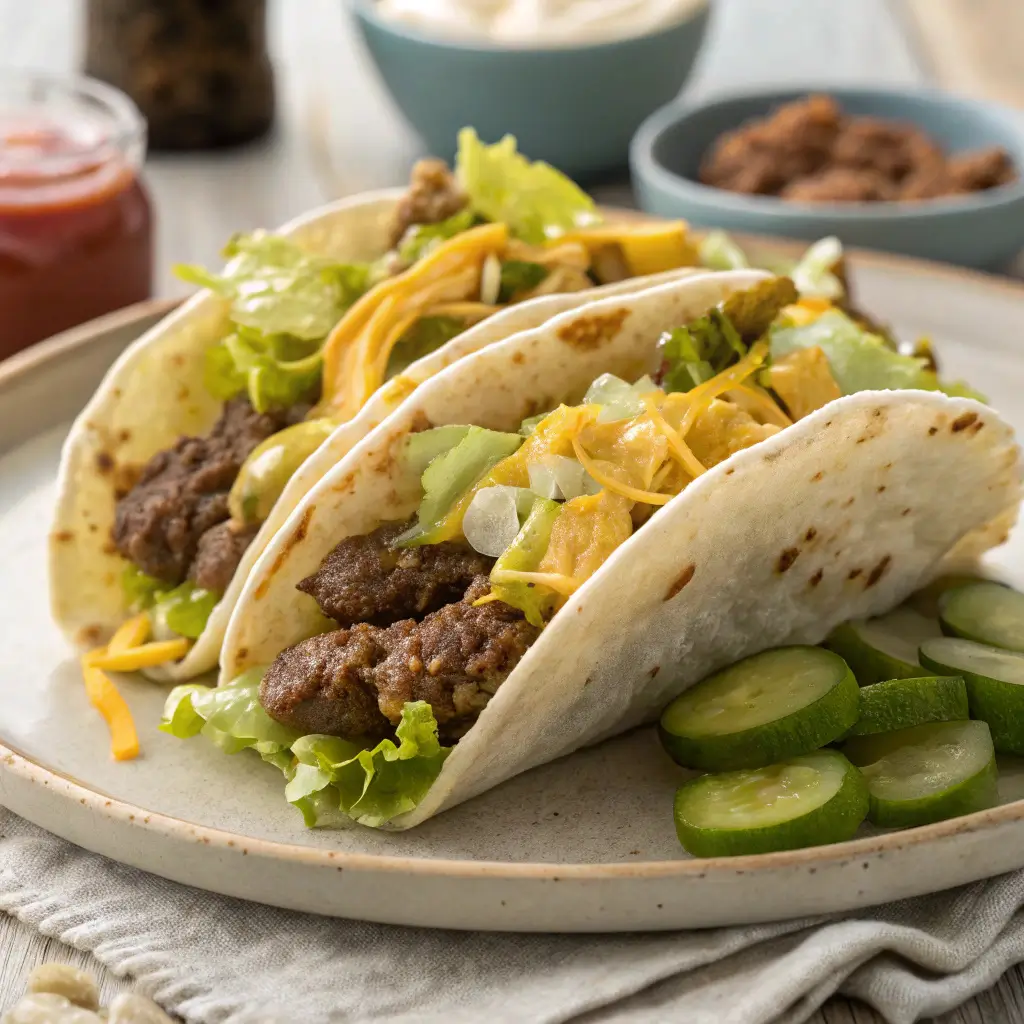 How to Make Smash Burger Tacos