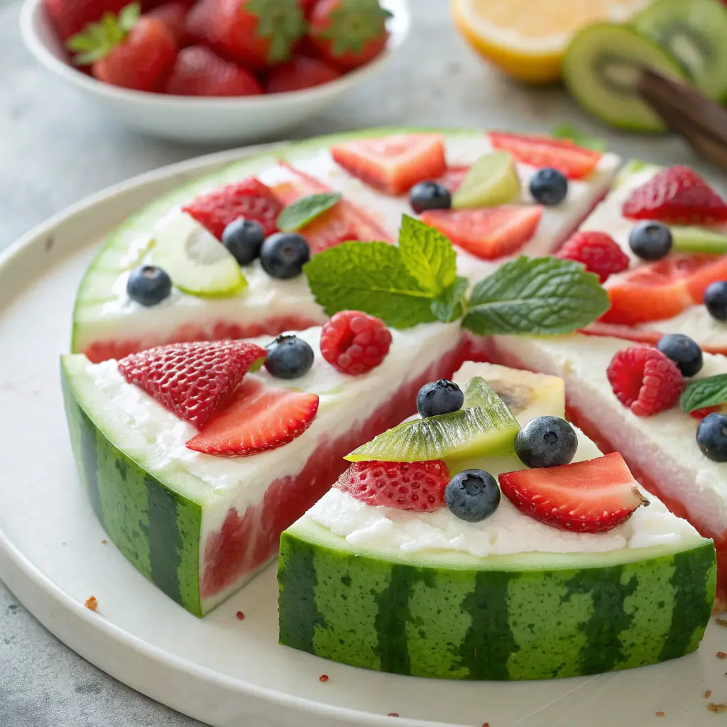 Watermelon Pizza—The No-Bake Dessert You Need!