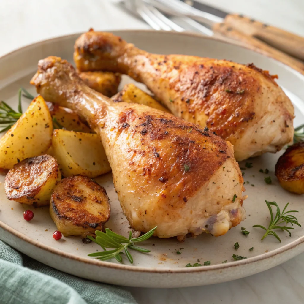 how to cook chicken legs in the oven