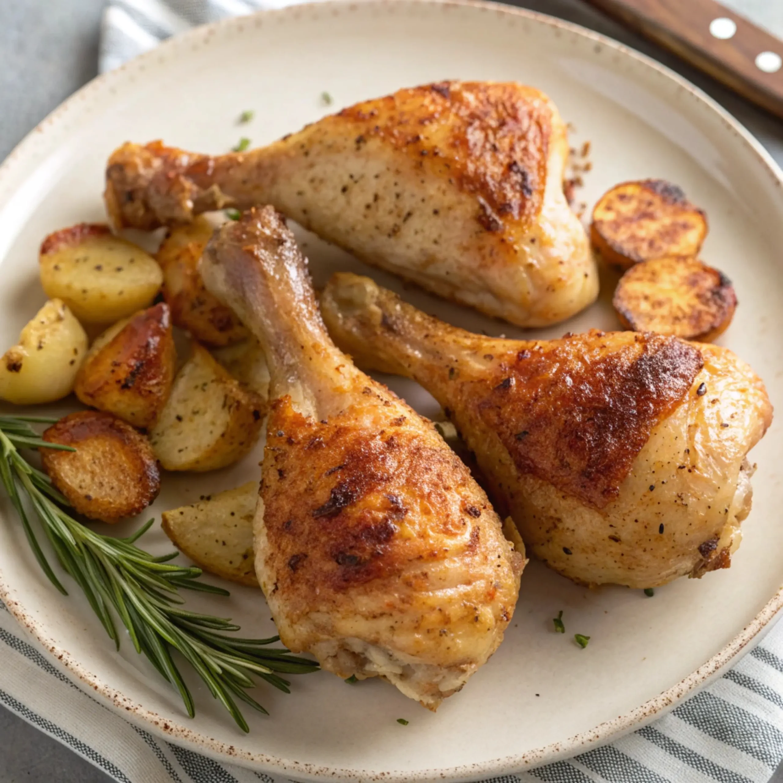 how to cook chicken legs in the oven​