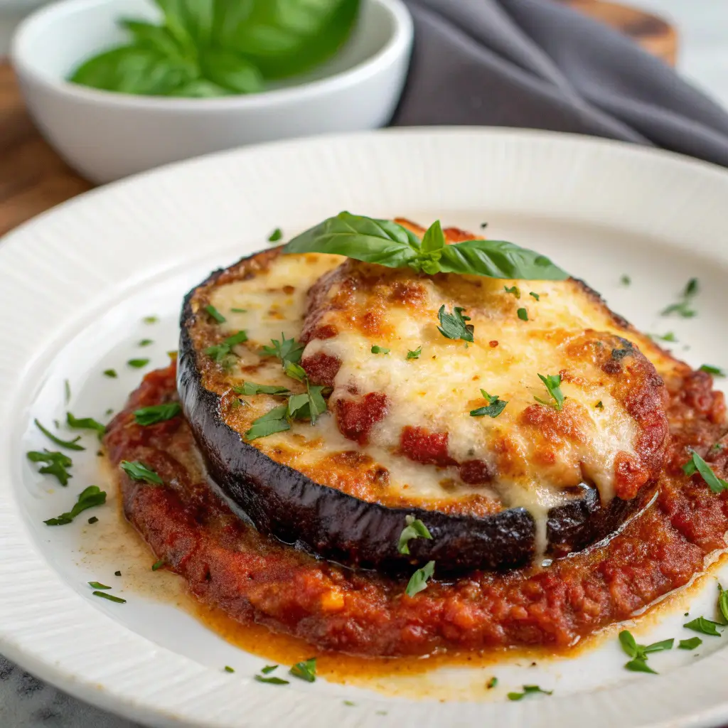 The Ultimate No-Breading Eggplant Parmesan