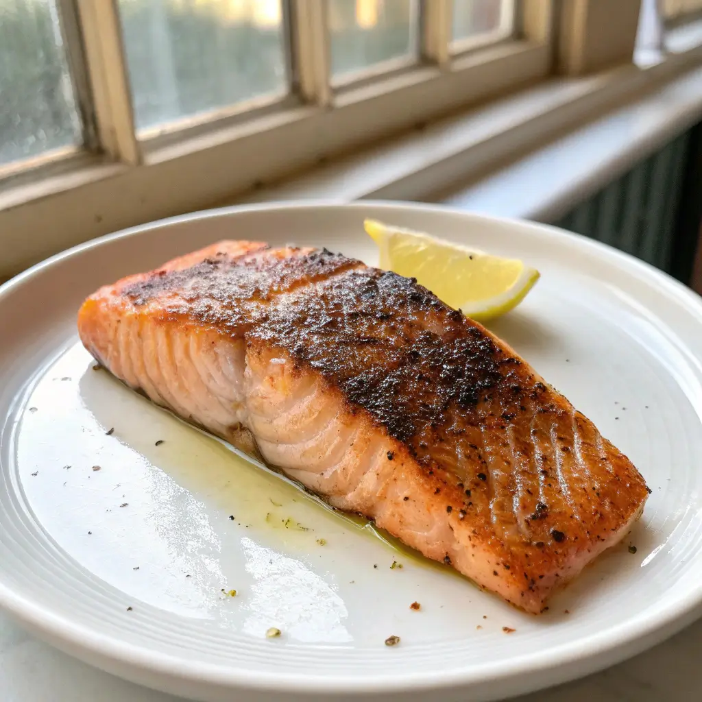 Crispy Pan-Seared Salmon Belly