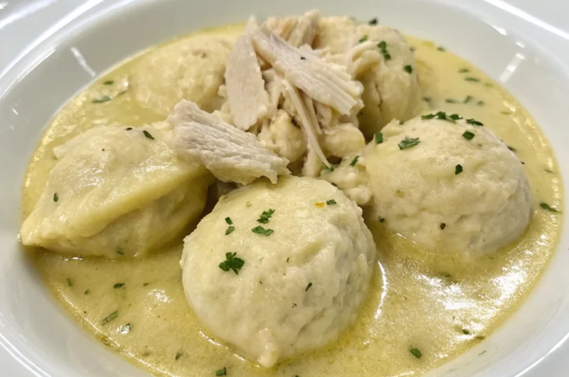 Super Easy Chicken and Dumplings: 20-Minute Comfort in a Bowl