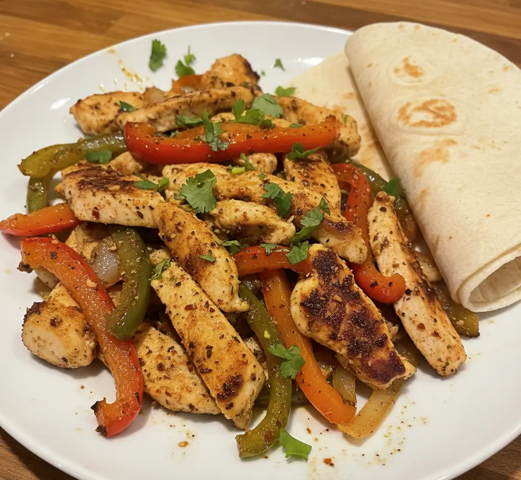 25-Minute Sheet Pan Chicken Fajitas