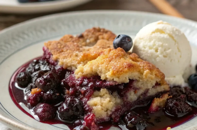 Blueberry Cobbler: The Cozy, Buttery Hug of a Dessert