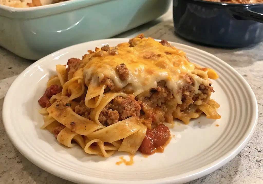 Easy Hamburger Casserole Recipe
