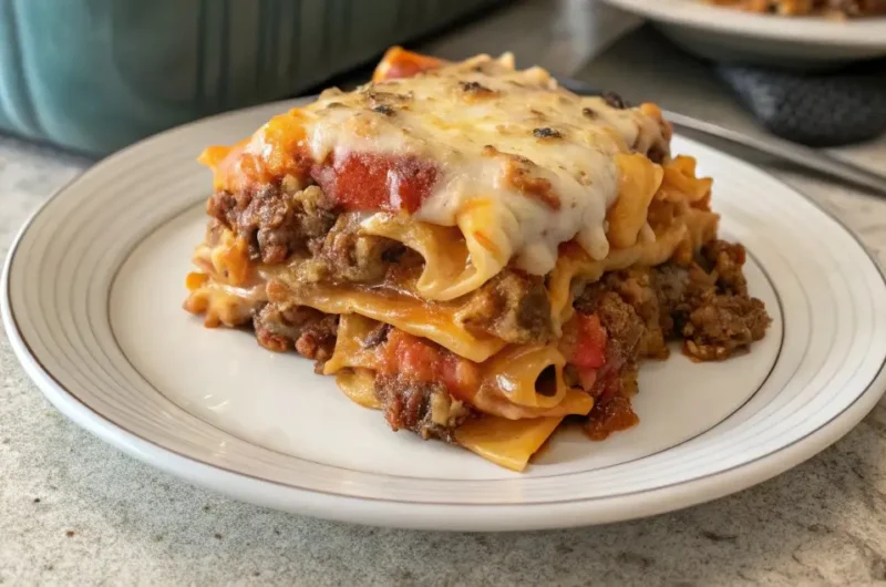 The Best Easy Hamburger Casserole Recipe