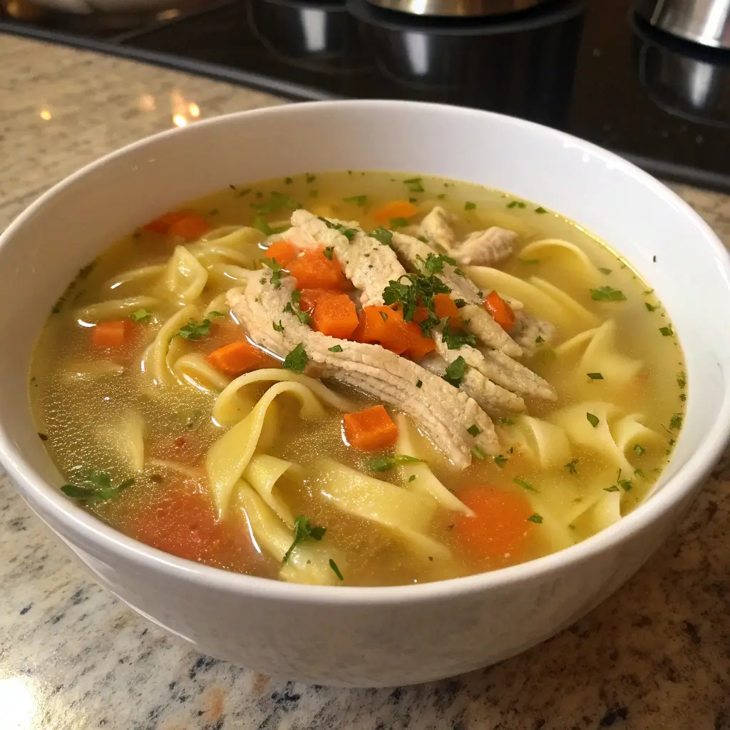 How to Make Chicken Noodle Soup from Scratch (Easy!)