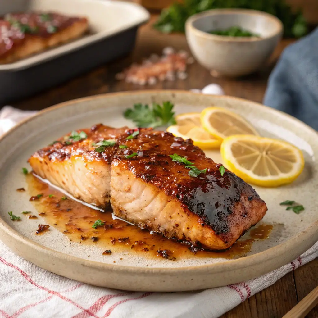 Honey Garlic Salmon