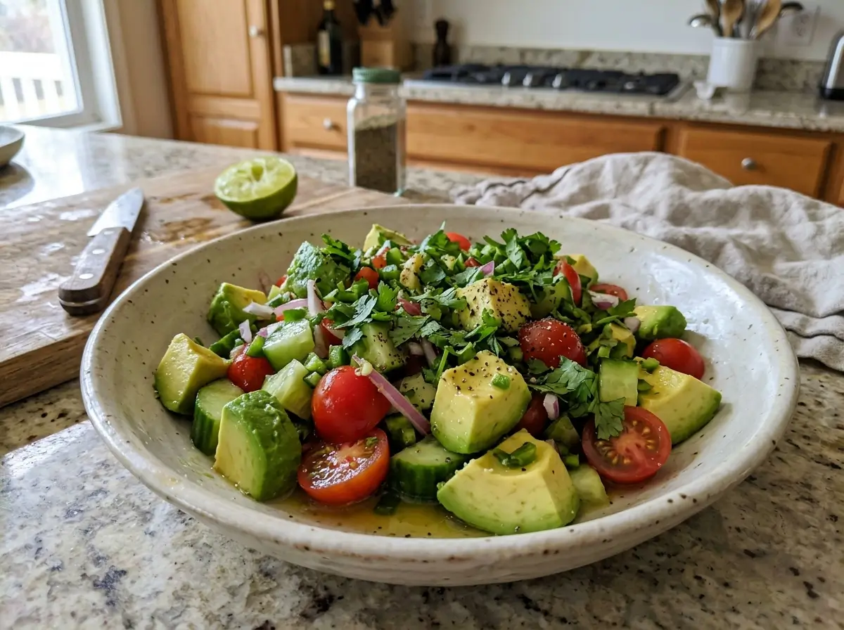 The Best Avocado Salad (Ready in 15 Minutes!)