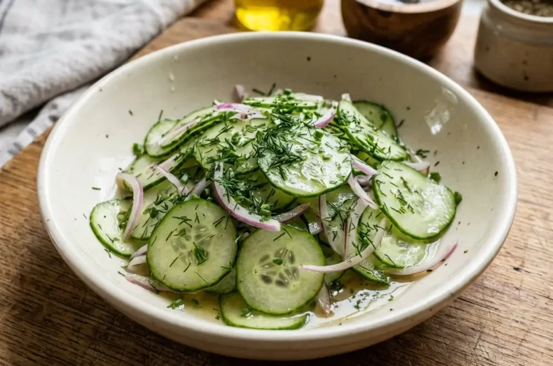 The Best Cucumber Salad (So Easy!)