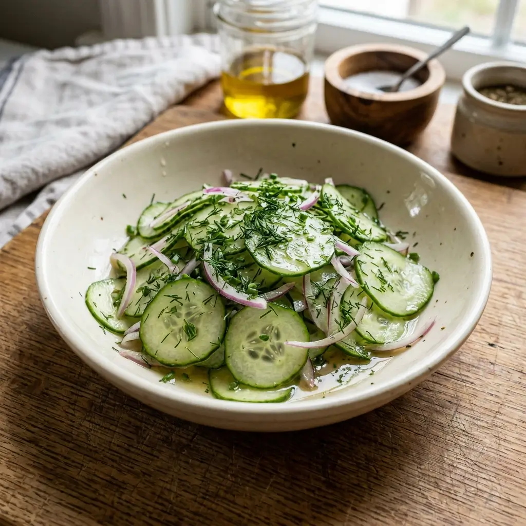 The Best Cucumber Salad (So Easy!)