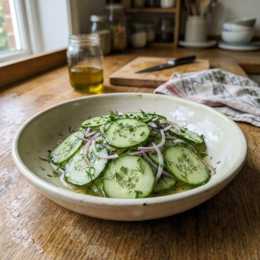 The Best Cucumber Salad (So Easy!)