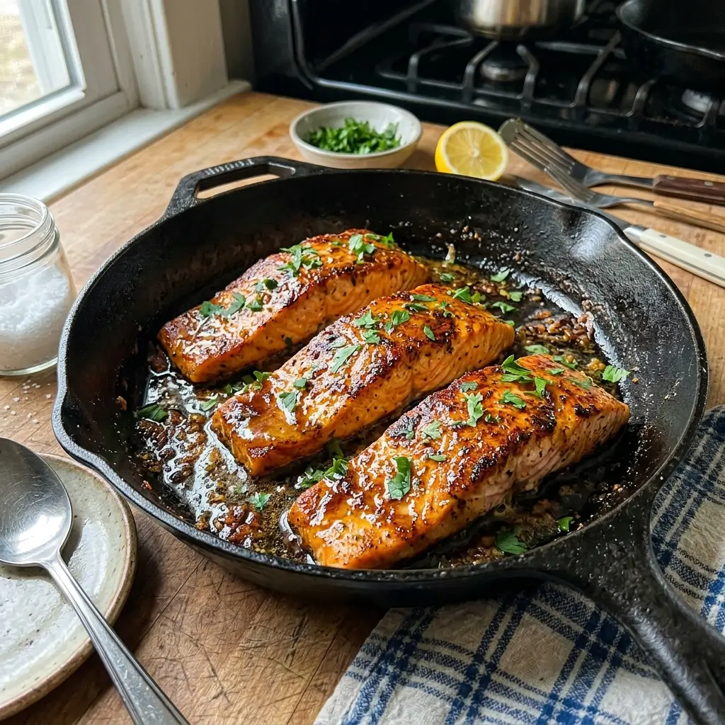 Cajun Honey Butter Salmon