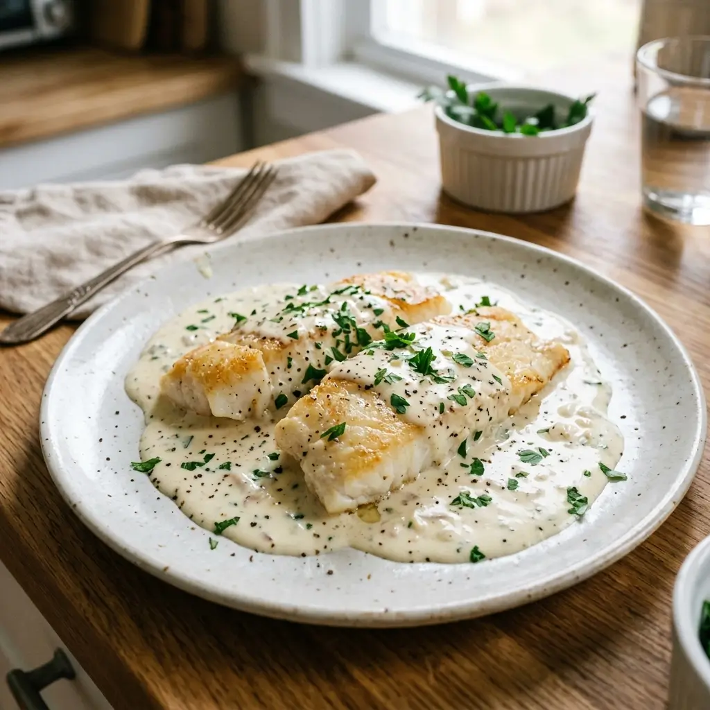 Creamy Fish Fillet