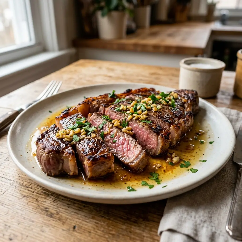 Garlic Butter Steak