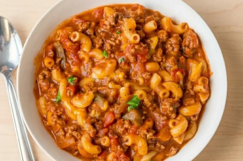 Easy Goulash (One Pot, 35 Minutes!)