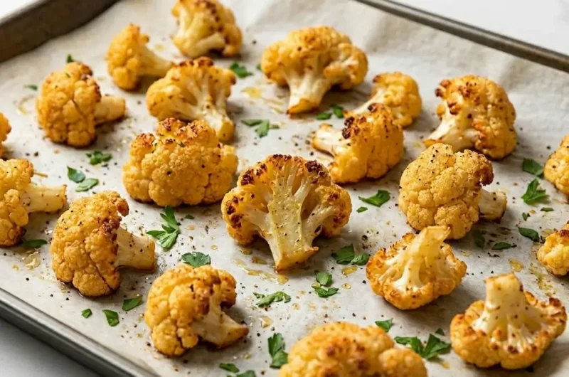 The Best Oven Roasted Cauliflower (So Crispy!)