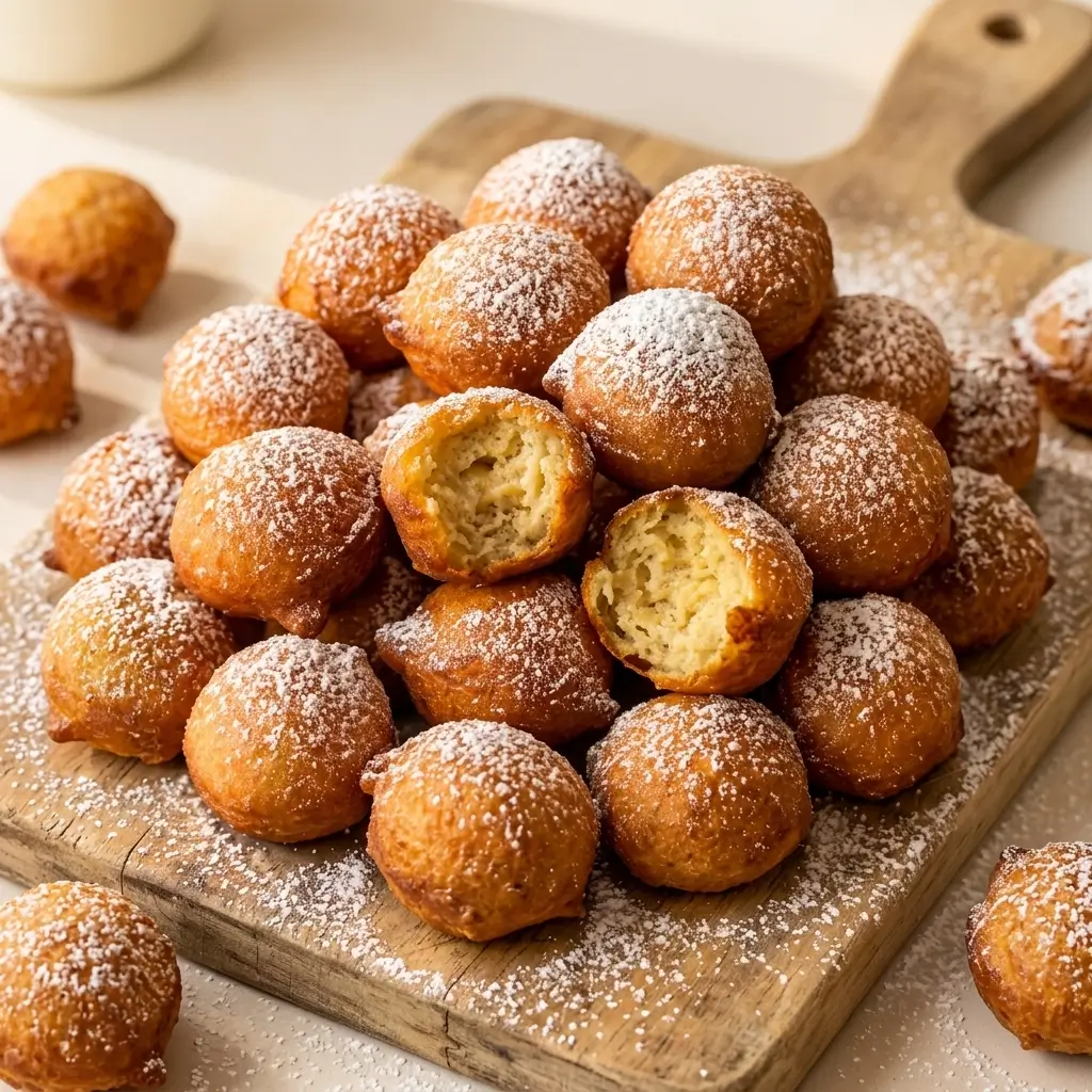 Homemade Banana Donut Bites