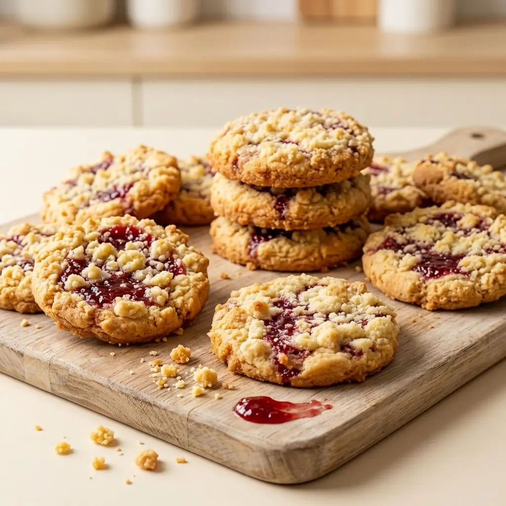 How to Make Costco Raspberry Crumble Cookies