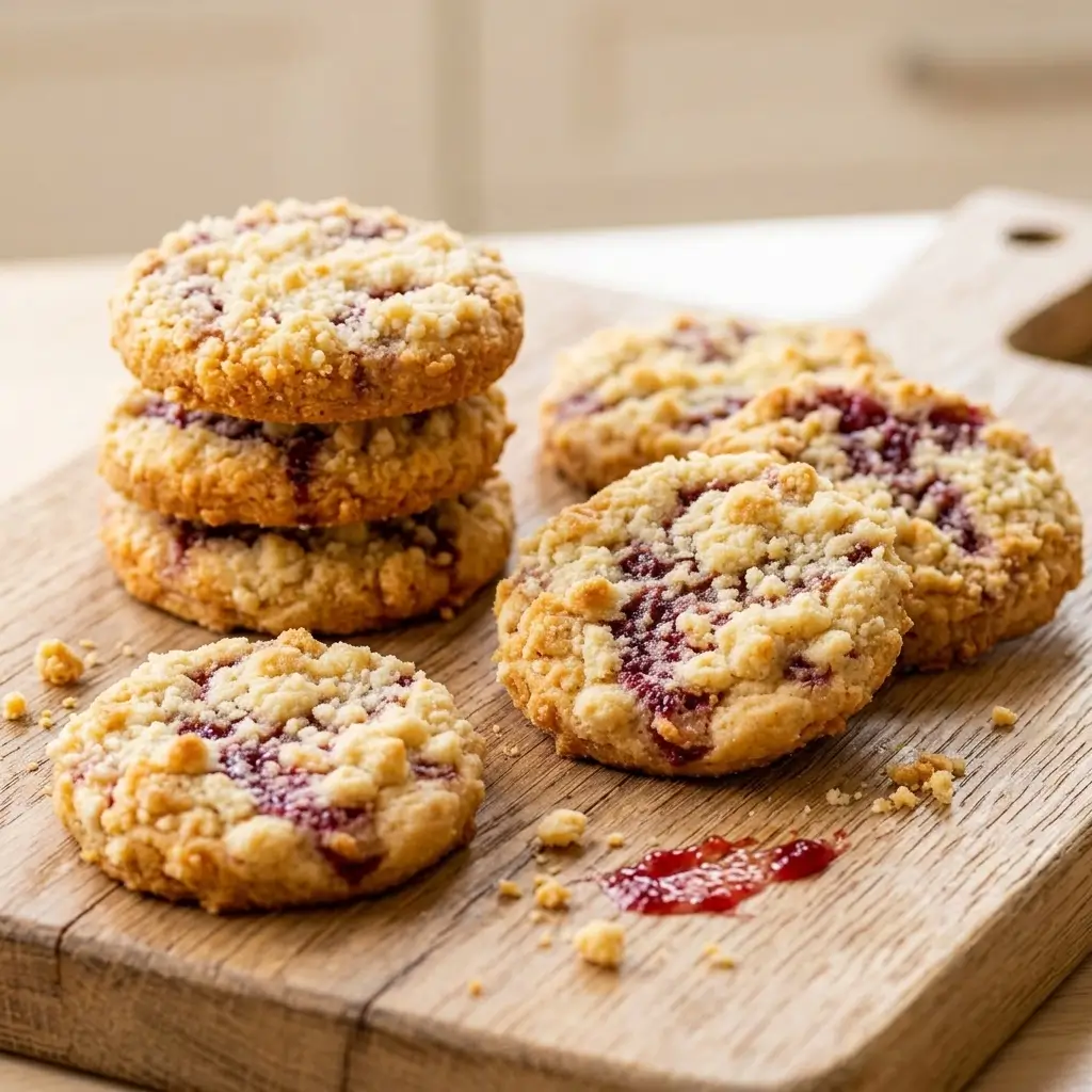 How to Make Costco Raspberry Crumble Cookies