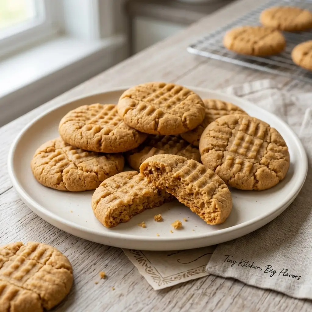 Cake Mix Peanut Butter Cookies