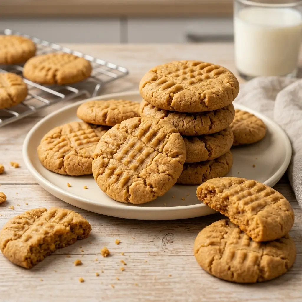 Cake Mix Peanut Butter Cookies
