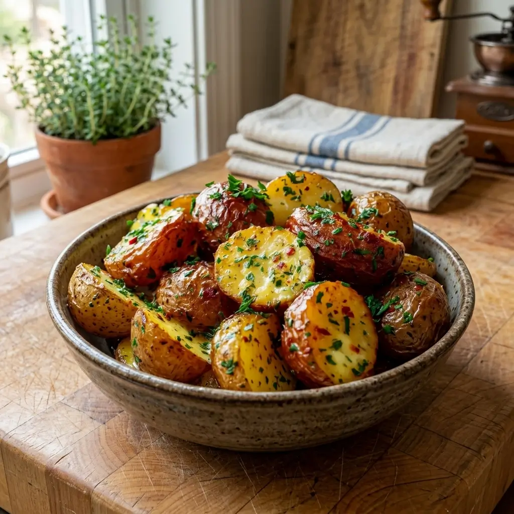 Cowboy Butter Potatoes