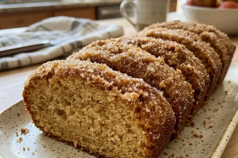 Apple Cider Donut Bread (Tastes Like Fall!)