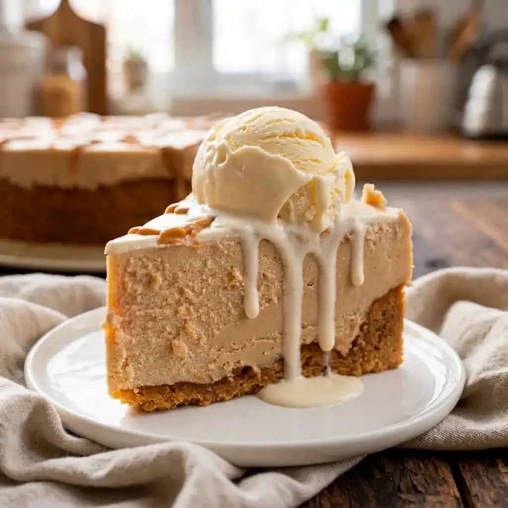 No-Bake Peanut Butter Cheesecake